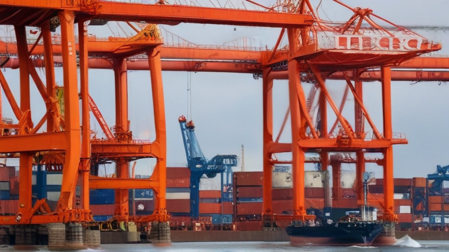 ship to shore container cranes