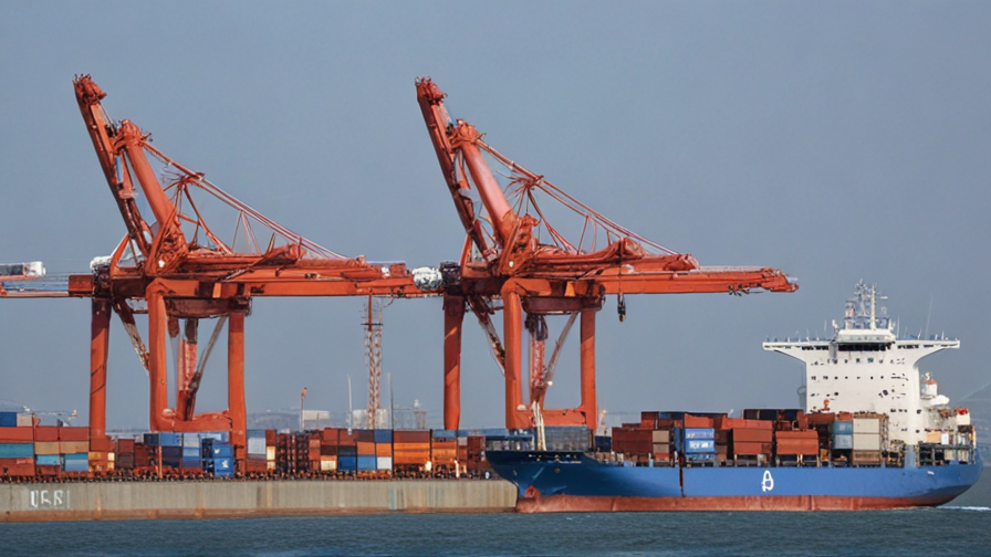 ship to shore container cranes