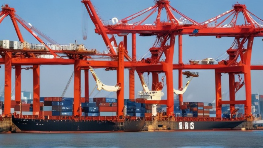 ship to shore container cranes