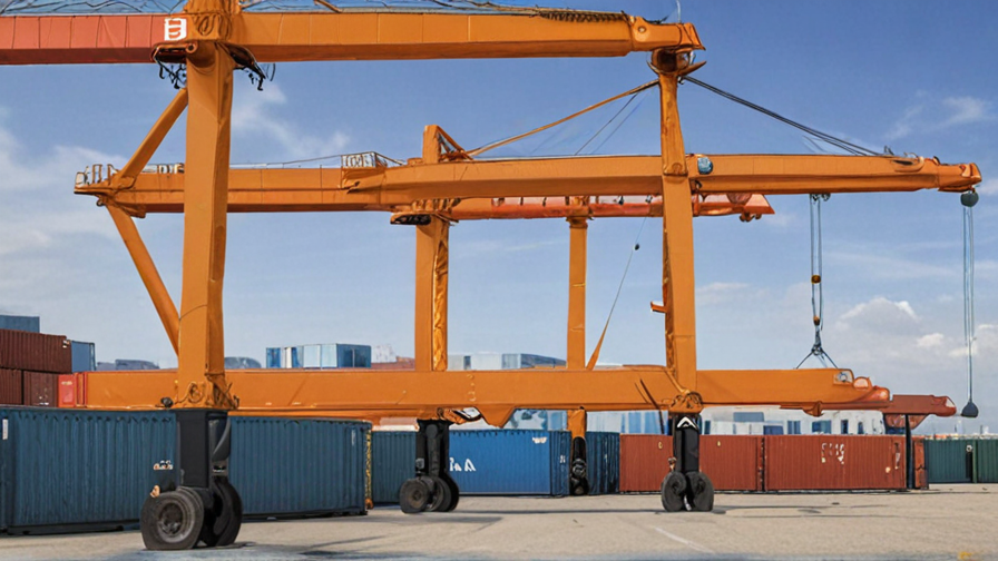 shipping container crane