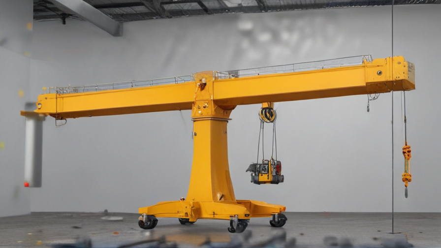 small lifting crane