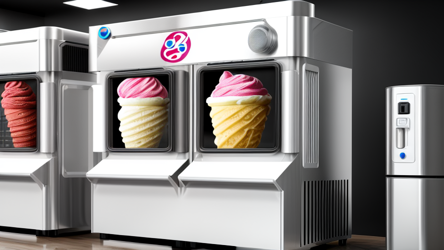 soft serve ice cream machine hire