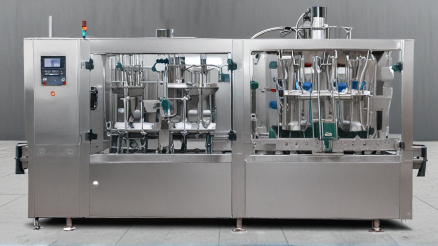 spout pouch filling machine