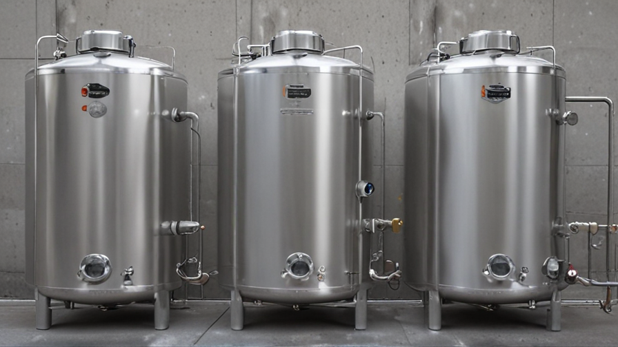 stainless steel hot water tank