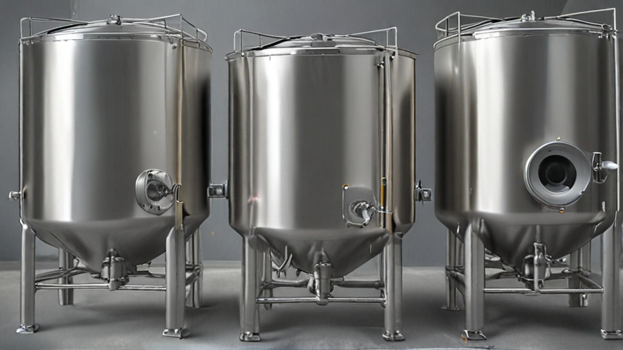 stainless steel mixing tank