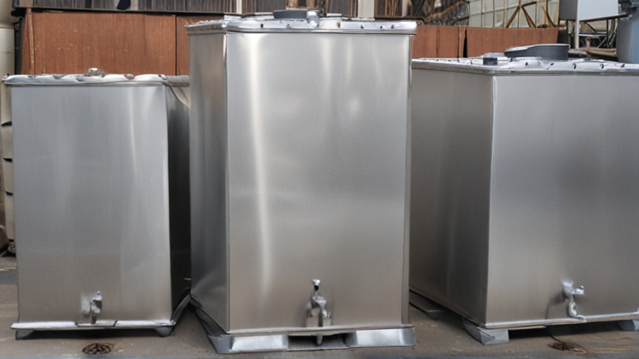 stainless steel square tank