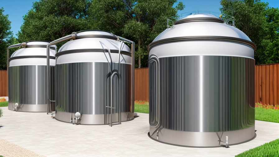 stainless steel water storage tanks