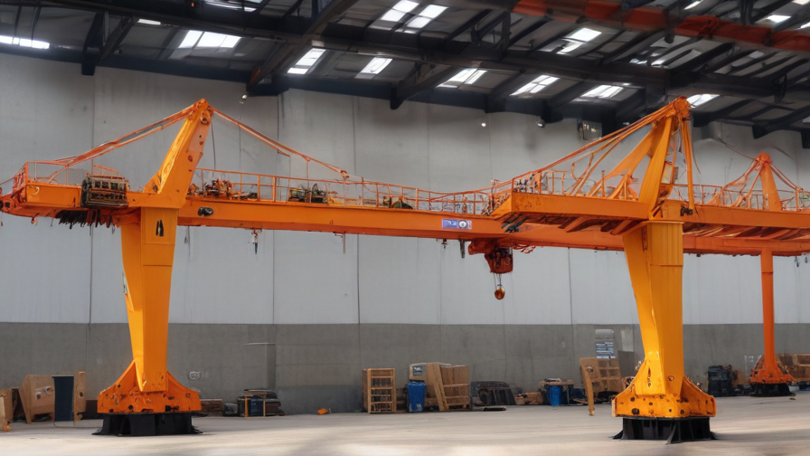 wall mounted jib cranes