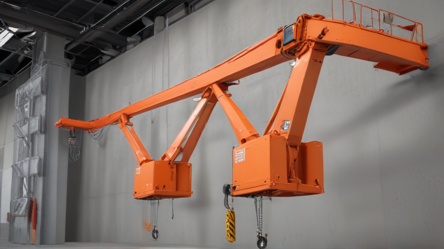 wall mounted jib cranes