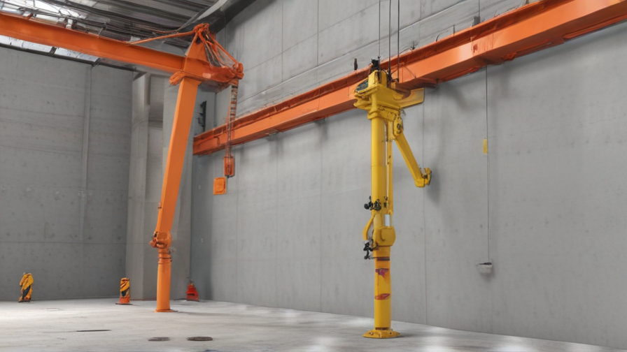 wall mounted jib cranes