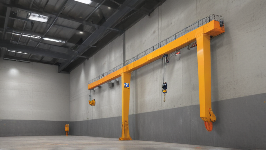 wall mounted jib cranes