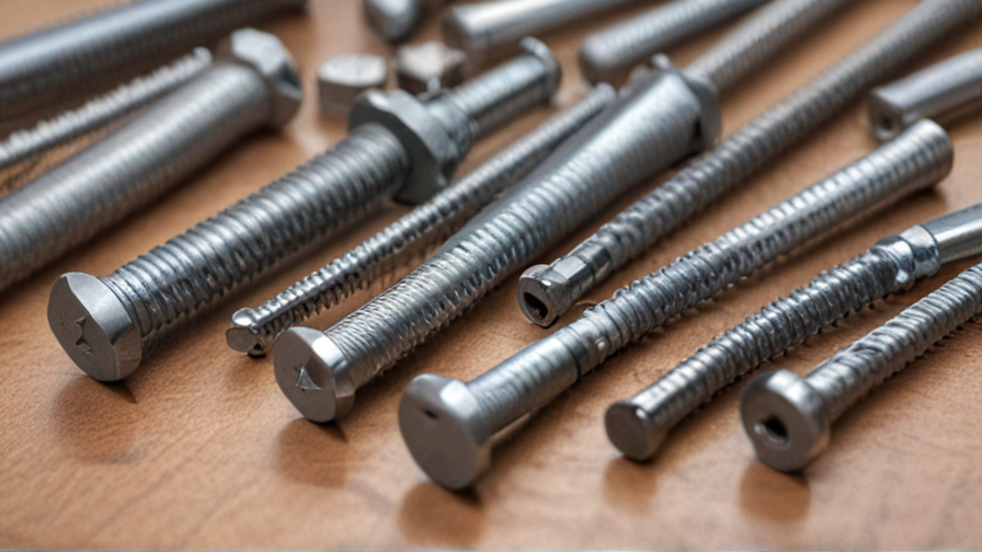 what are screws made of