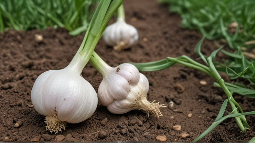 when does garlic grow