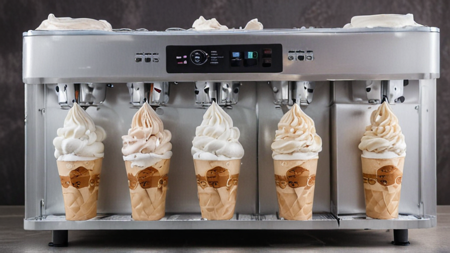whipped ice cream machine