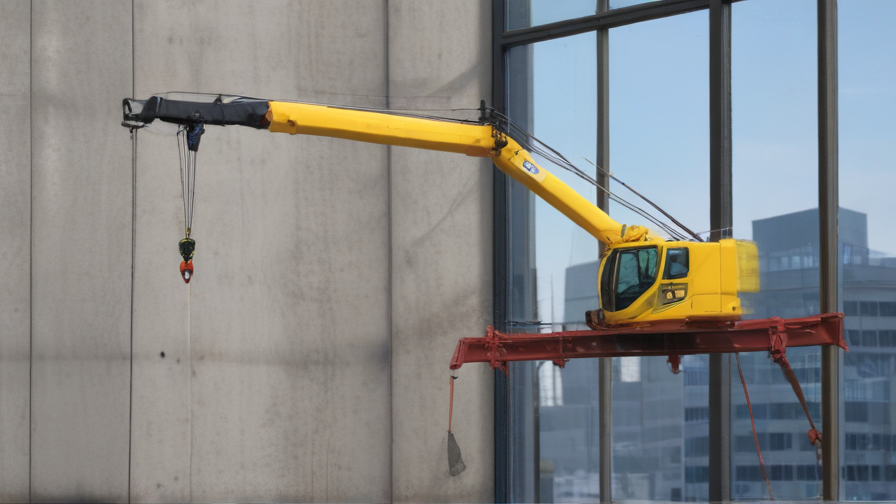 window washing cranes
