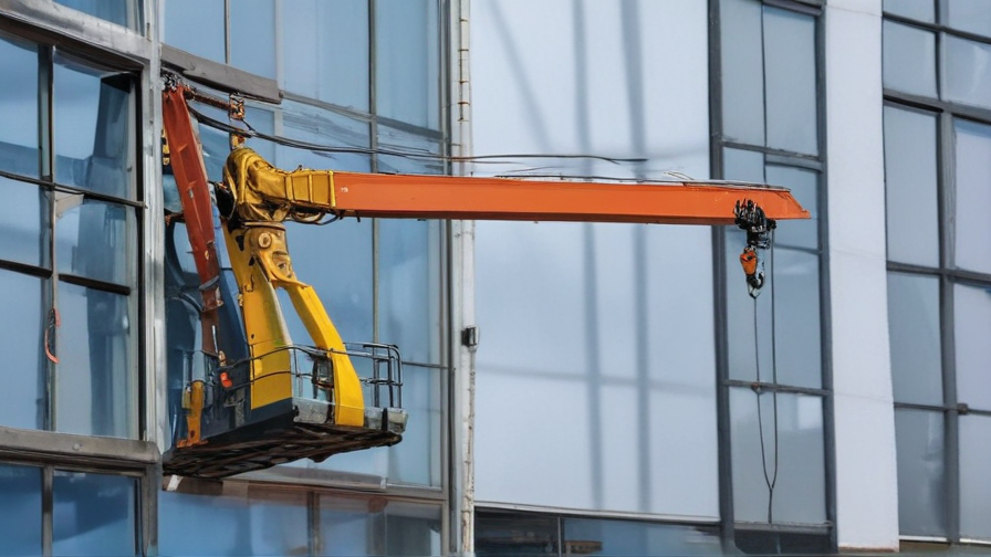 window washing cranes