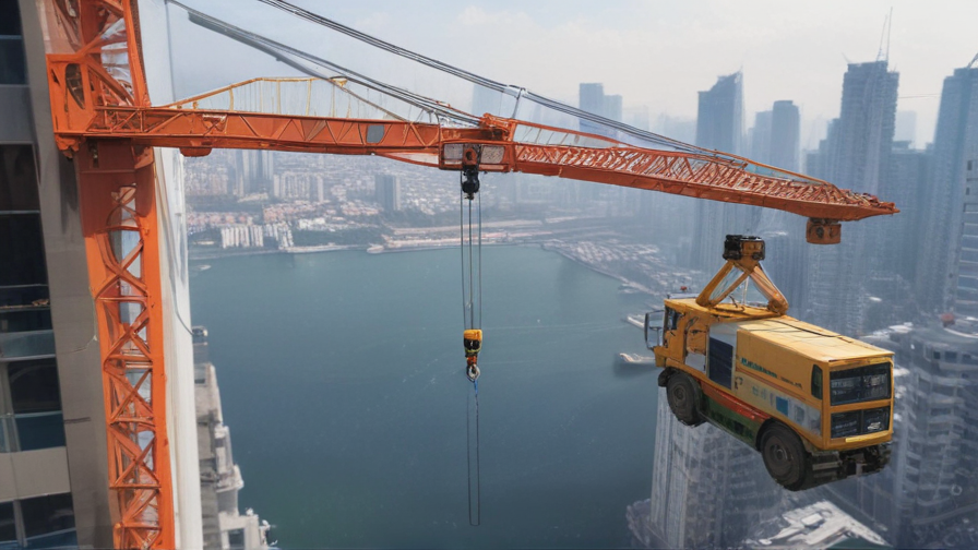 window washing cranes