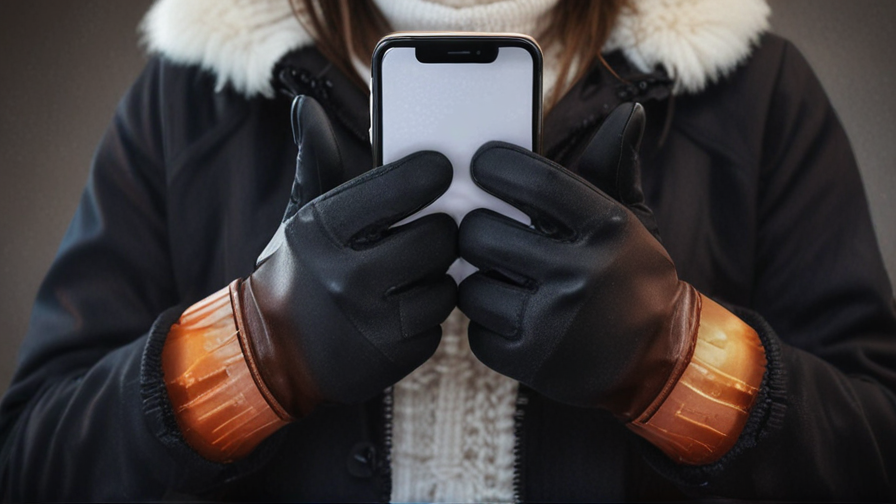 women's rechargeable heated gloves