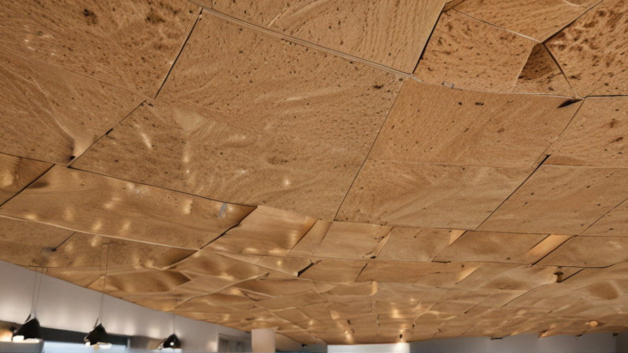 wood wool ceiling