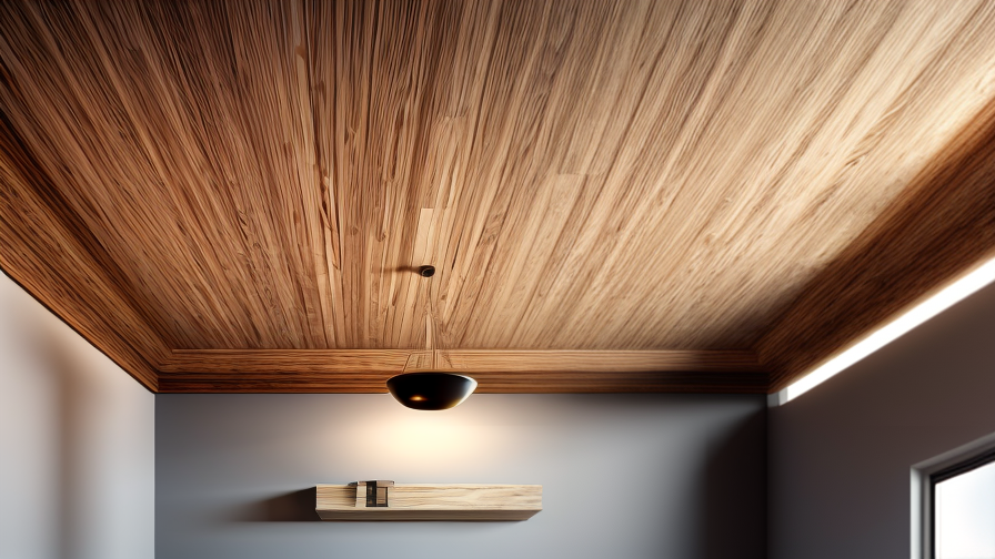 wood wool ceiling
