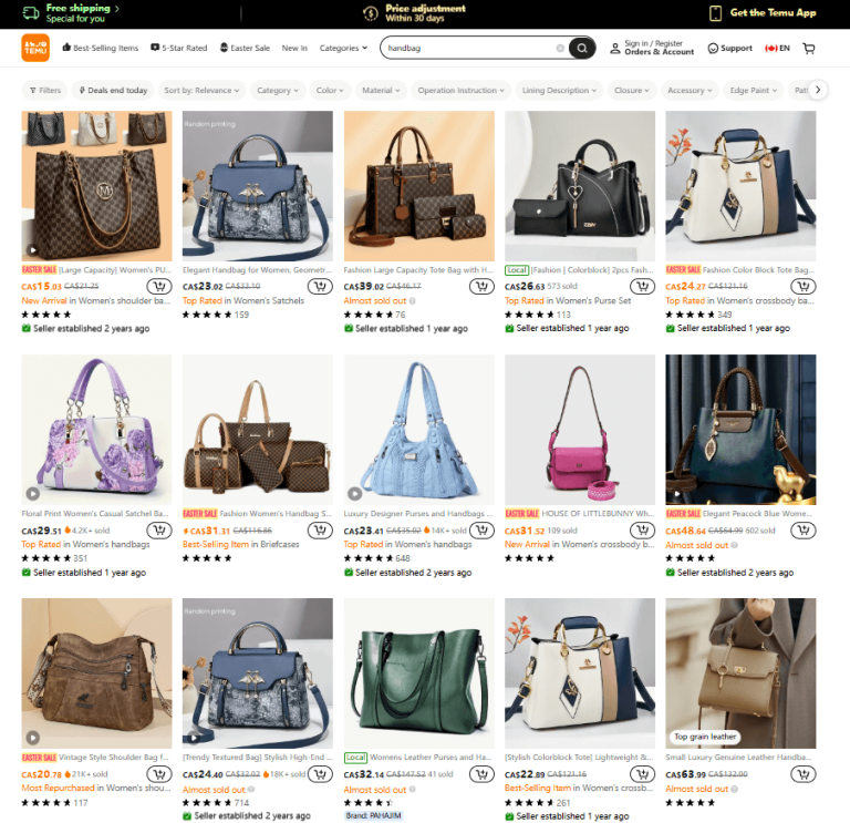Top 10 Luxury Bags China