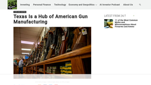 Texas - Firearm Manufacturing