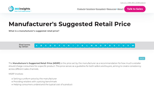 360 Insights - MSRP Guidelines
