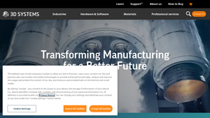 3D Systems - 3D Printers and Materials