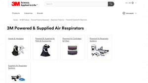 3M - Powered & Supplied Air Respirators