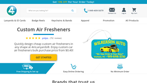 4inlanyards - Custom Air Fresheners