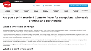 4over - Wholesale Printing Solutions