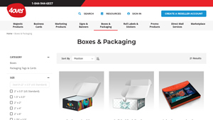 4over - Custom Boxes & Packaging