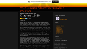 Hunger Games - Katniss's Strategy