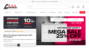 AAA Distributor - Kitchen and Bathroom Products