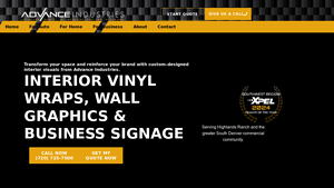 Advanced Industries - Vinyl Signage Solutions