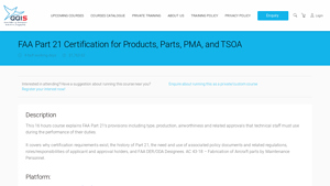 AAIS - FAA Part 21 Certification Course