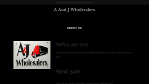 A And J Wholesalers - Discount Merchandise
