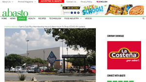 Abasto - Sam's Club Plus Membership Hours Update