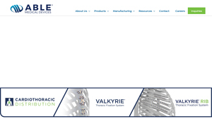 Able Medical Devices - Valkyrie® Thoracic Fixation Systems