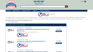 CLK Supplies Co. - Cut Change Key for Temporary Core