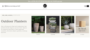 Accent Decor - Wholesale Outdoor Planters