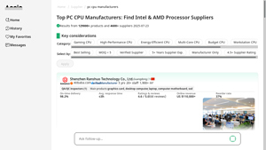 Accio - Top PC CPU Suppliers