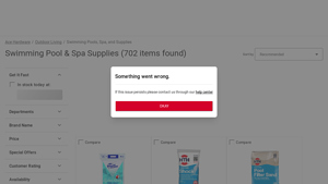 Ace Hardware - Pool Chemicals & Equipment