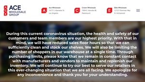 Ace Wholesale - Grocery, Candy & Beverages