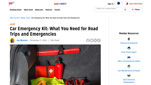 ACG - Car Emergency Kit Essentials