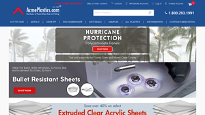 Acme Plastics - Acrylic Sheets & Custom Products