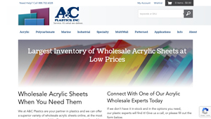 A&C Plastics - Wholesale Acrylic Sheets