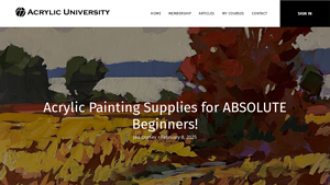 Acrylic University - Essential Tools for Acrylic Painters