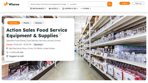 Action Sales - Restaurant Equipment & Supplies