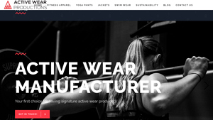 Active Wear - Custom Fitness Apparel